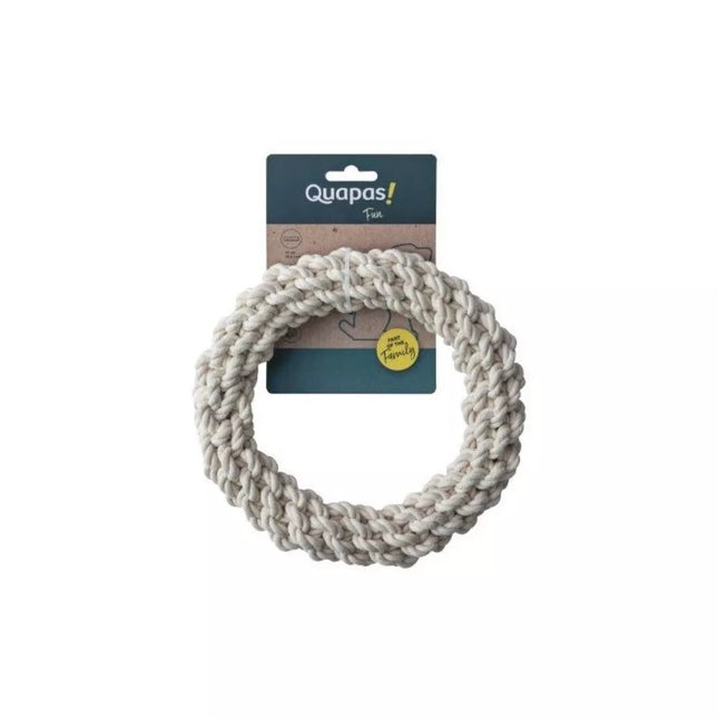Žaislas šunims iš natūralios virvės, žiedas, L, 27 cm