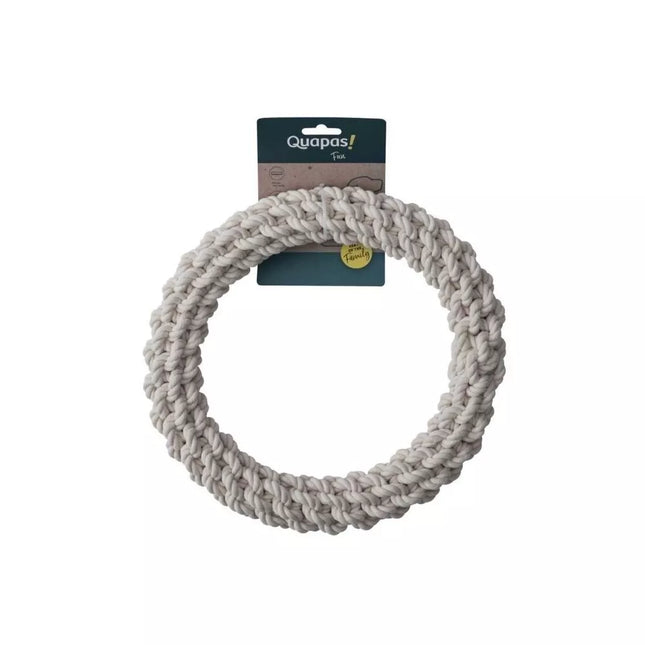 Žaislas šunims iš natūralios virvės, žiedas, XXL, 40 cm