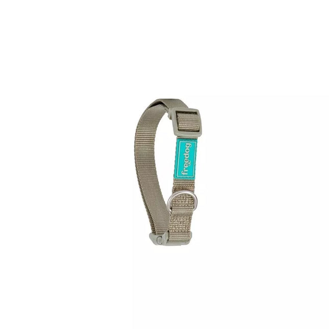 Antkaklis Basic Nylon, chaki, 10 mm
