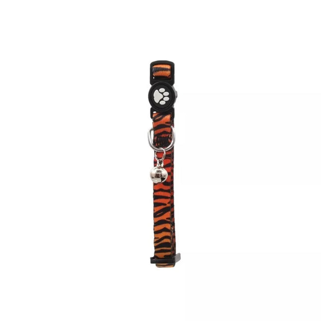 Antkaklis katėms Active Cat XS, 1x19-31 cm, tigro kailio raštas