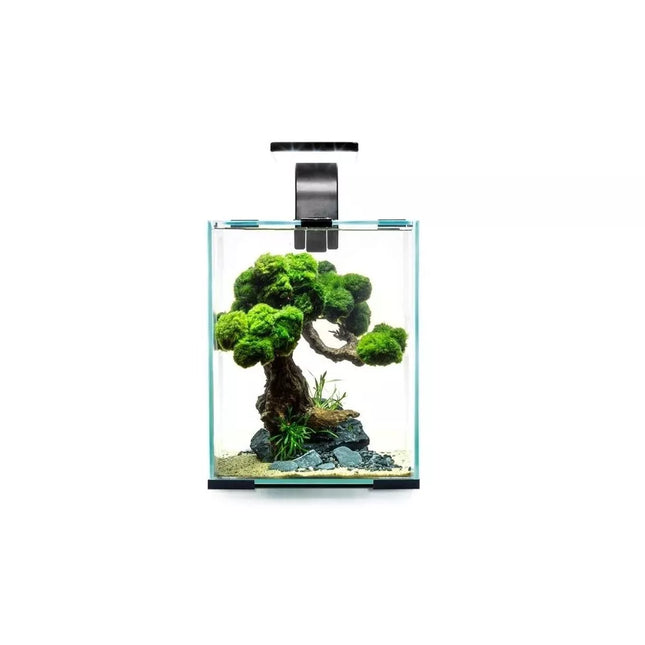Aquael Shrimp Set Smart Day&Night 10 White akvariumas su įranga krevetėms 10 l