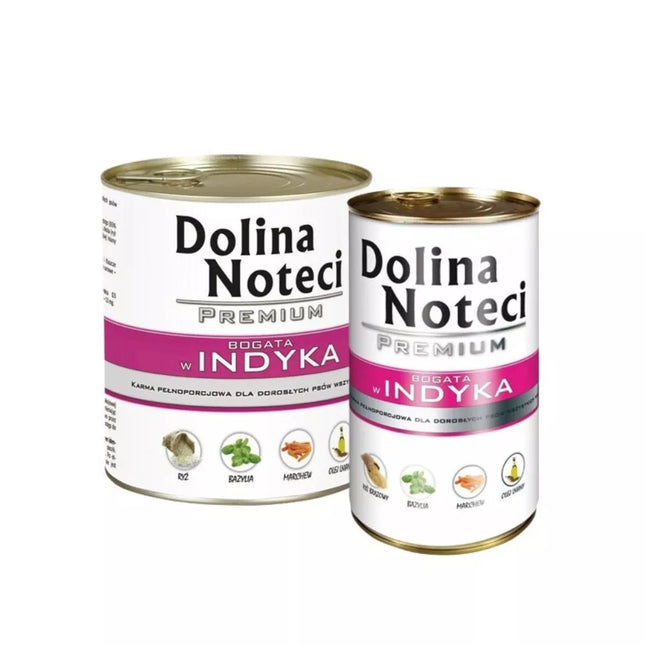 Konservai šunims su kalakutiena Dolina Noteci Premium 400 g