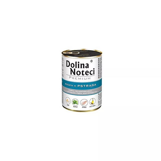Konservai šunims su upėtakiu Dolina Noteci Premium 400 g