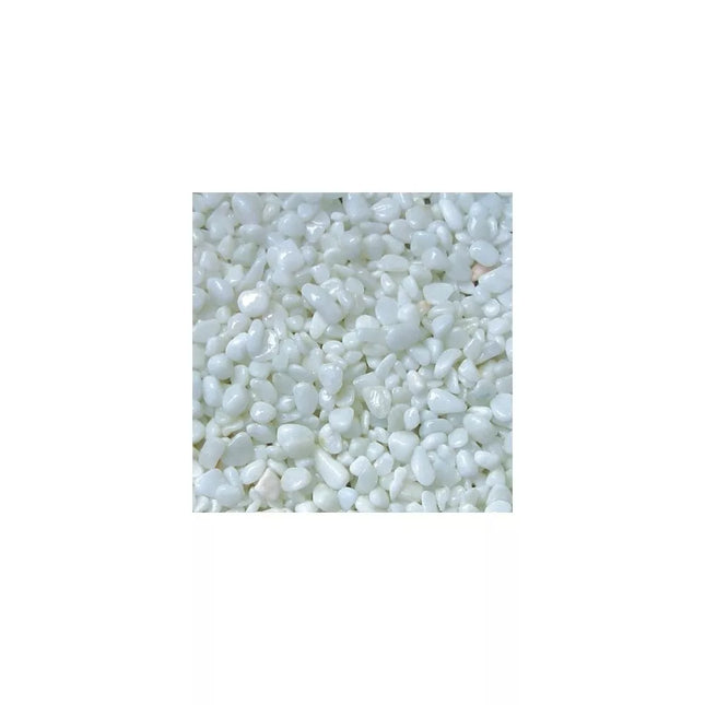 Gruntas akvariumui baltas 3-5 mm, 5 kg
