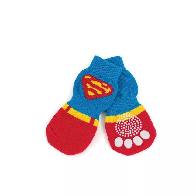 Kojinės šunims Superman, M, 4 vnt.