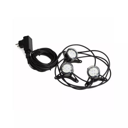 Lempa tvenkiniams Trio Underwater, balta, 7,5 W