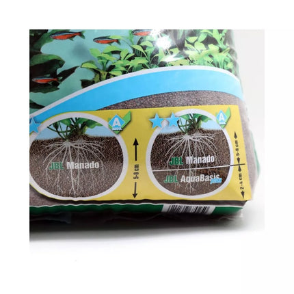 Manado natūralus substratas akvariumo augalams 25 l