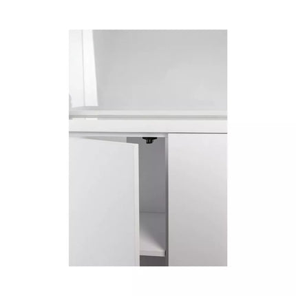 Opti Set 125 spintelė stačiakampė, balta, 81x36x80 cm