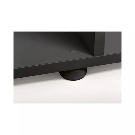 Opti Set 125 spintelė stačiakampė, juoda, 81x36x80 cm