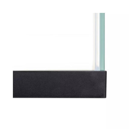 Opti Set 130 akvariumas stačiakampis, juodas, 61x41x56 cm, 130 l