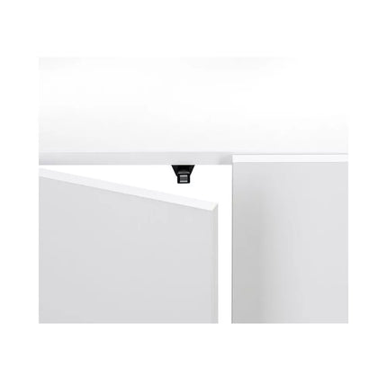 Opti Set 130 spintelė  stačiakampė, balta, 61x41x80 cm