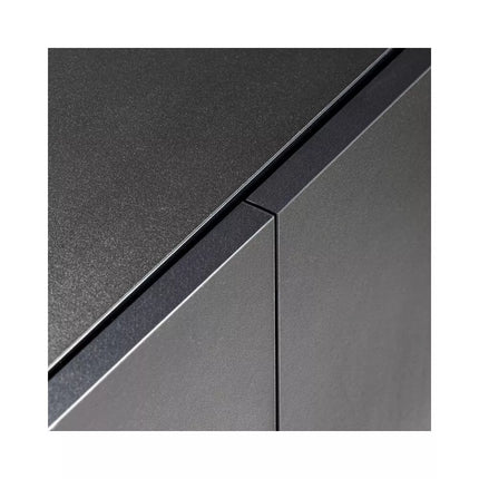 Opti Set 130 spintelė  stačiakampė, juoda, 61x41x80 cm