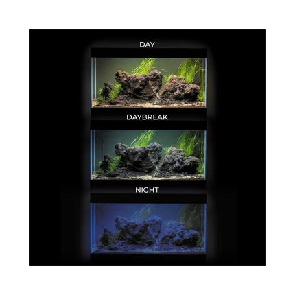 Opti Set 200 akvariumas stačiakampis, baltas, 101x41x56 cm, 200 l