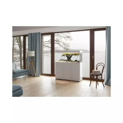 Opti Set 240 akvariumas stačiakampis, baltas, 121x41x56 cm, 240 l