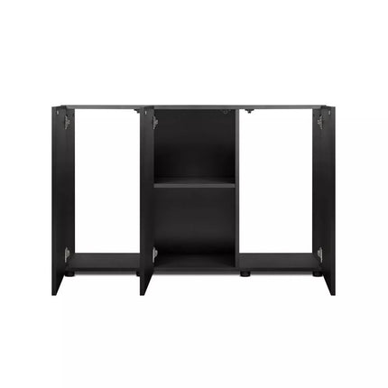 Opti Set 240 spintelė stačiakampė, juoda, 121x41x80 cm