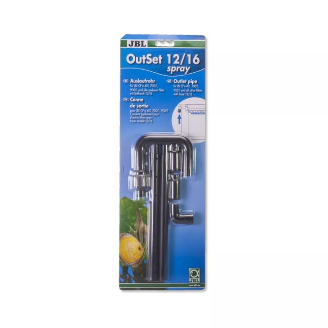 JBL OutSet spray 12/16 vandens atidavimo vamzdelis ,,fleita" išoriniams filtrams CristalProfi e400/700/900/1,2