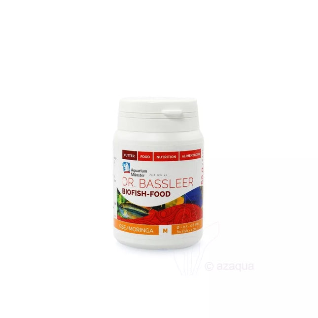 Pašaras žuvims Dr. Bassleer Biofish Food GSE/Moringa M, 60 g