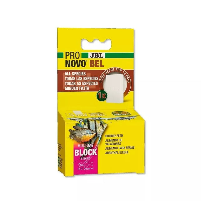 JBL ProNovo Bel Holiday atostogų pašaras žuvims