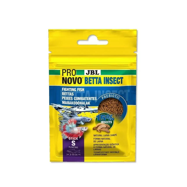 ProNovo Betta Insect Sticks S pašaras Betta žuvims (gaideliams) 20 ml
