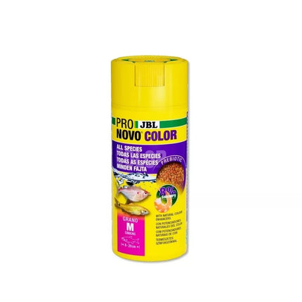 JBL ProNovo Color Grano M universalus pašaras žuvims 250 ml (click)