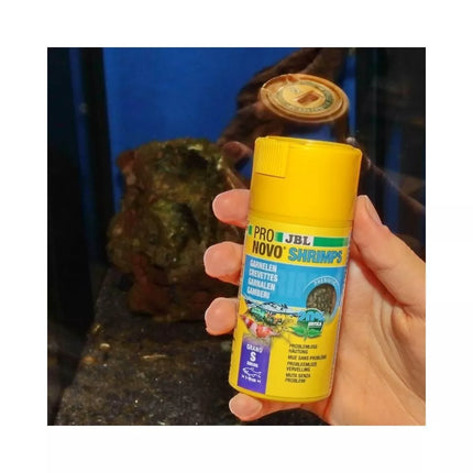 JBL ProNovo Shrimps Grano S pašaras krevetėms 100 ml (click)