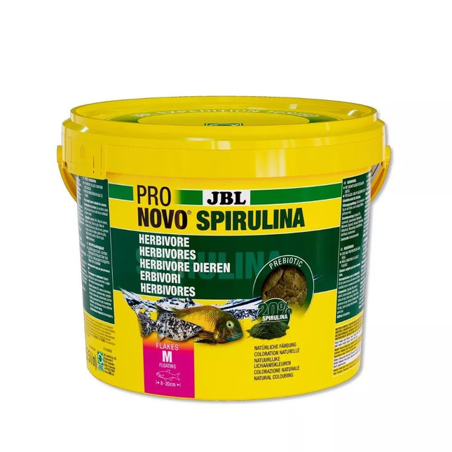 JBL ProNovo Spirulina Flakes M pašaras žuvims 5,5 l