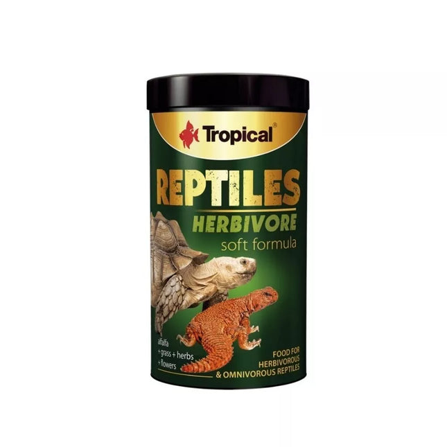 Maistas augalėdžiams ropliams, minkštas Soft Line Reptiles Herbivore 250 ml