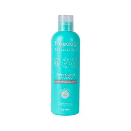 Šampūnas Freedog juodam ir baltam kailiui, 250 ml