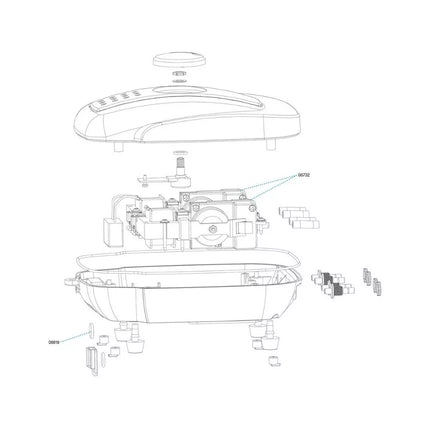 Sera oro pompa Air 550 R Plus, 552 l/h, 8 W