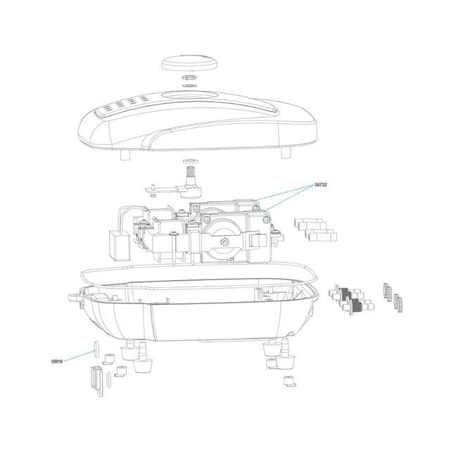 Sera oro pompa Air 550 R Plus, 552 l/h, 8 W