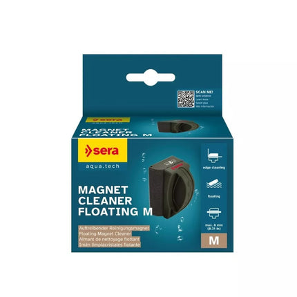 Sera plūduriuojantis magnetas stiklams valyti, M, 8 mm