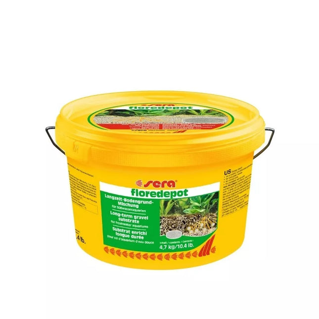 Sera pogruntis akvariumams Floredepot, 3,6 l, 4,7 kg (kibiras)