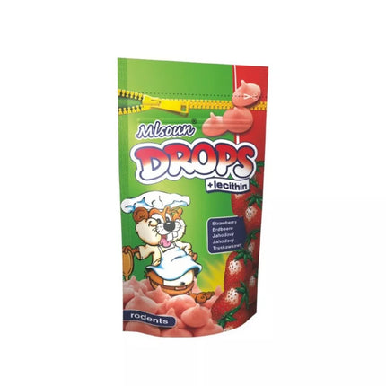 Skanėstai graužikams Drops braškių skonio, 75 g