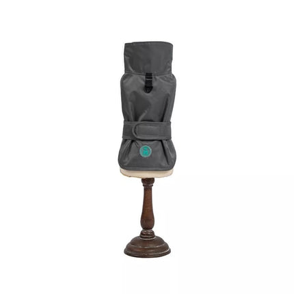 Striukė lietpaltis šunims Paw Shield, pilkas, 20 cm