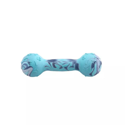 Žaislas šunims hantelis su vanilės kvapu, 14 cm