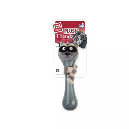 Žaislas šunims GiGwi Plush Friendz guminis meškėnas su šaliku